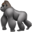 gorilla Emoji (Apple)