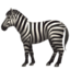 Zebra Emoji (Apple)