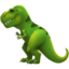 t-rex Emoji (Apple)