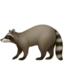 raccoon Emoji (Apple)