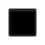 hình vuông nhỏ vừa màu đen Emoji (Apple)