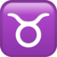 Taurus Emoji (Apple)