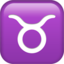 Taurus Emoji (Apple)