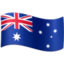 flagga: Australien Emoji (Facebook)