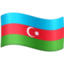 vlag: Azerbeidzjan Emoji (Facebook)