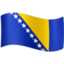 vlag: Bosnië en Herzegovina Emoji (Facebook)