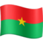 drapeau : Burkina Faso Emoji (Facebook)