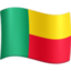 drapeau : Bénin Emoji (Facebook)