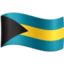 vėliava: Bahamos Emoji (Facebook)