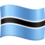 drapeau : Botswana Emoji (Facebook)