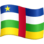 drapeau : République centrafricaine Emoji (Facebook)