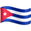 drapeau : Cuba Emoji (Facebook)