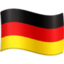 Flagge: Deutschland Emoji (Facebook)