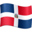 drapeau : République dominicaine Emoji (Facebook)