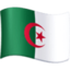 drapeau : Algérie Emoji (Facebook)