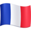 drapeau : France Emoji (Facebook)