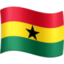 drapeau : Ghana Emoji (Facebook)