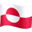 vlag: Groenland Emoji (Facebook)