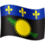 vlag: Guadeloupe Emoji (Facebook)