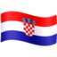 drapeau : Croatie Emoji (Facebook)