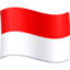 flaga: Indonezja Emoji (Facebook)