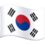 vlag: Zuid-Korea Emoji (Facebook)