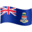 bendera: Kepulauan Cayman Emoji (Facebook)