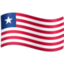 vlag: Liberia Emoji (Facebook)