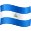 drapeau : Nicaragua Emoji (Facebook)