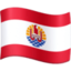 bandeira: Polinésia Francesa Emoji (Facebook)