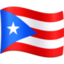 drapeau : Porto Rico Emoji (Facebook)