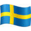 bendera: Sweden Emoji (Facebook)