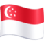 drapeau : Singapour Emoji (Facebook)