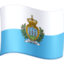 flag: San Marino Emoji (Facebook)