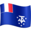 steag: Teritoriile Australe și Antarctice Franceze Emoji (Facebook)