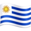 Flagge: Uruguay Emoji (Facebook)