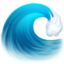 Water Wave Emoji (Facebook)