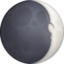 Waxing Crescent Moon Emoji (Facebook)