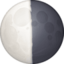 ultimo quarto di luna Emoji (Facebook)