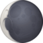 Waning Crescent Moon Emoji (Facebook)