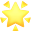 Glowing Star Emoji (Facebook)