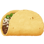 Taco Emoji (Facebook)