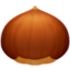 Chestnut Emoji (Facebook)