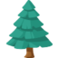 Evergreen Tree Emoji (Facebook)