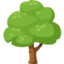 Deciduous Tree Emoji (Facebook)