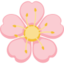 Cherry Blossom Emoji (Facebook)