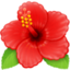 hibiscus Emoji (Facebook)