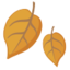 Fallen Leaf Emoji (Facebook)