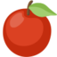 Red Apple Emoji (Facebook)