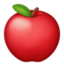 Red Apple Emoji (Facebook)